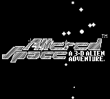 Alien 3 title screen for GameBoy